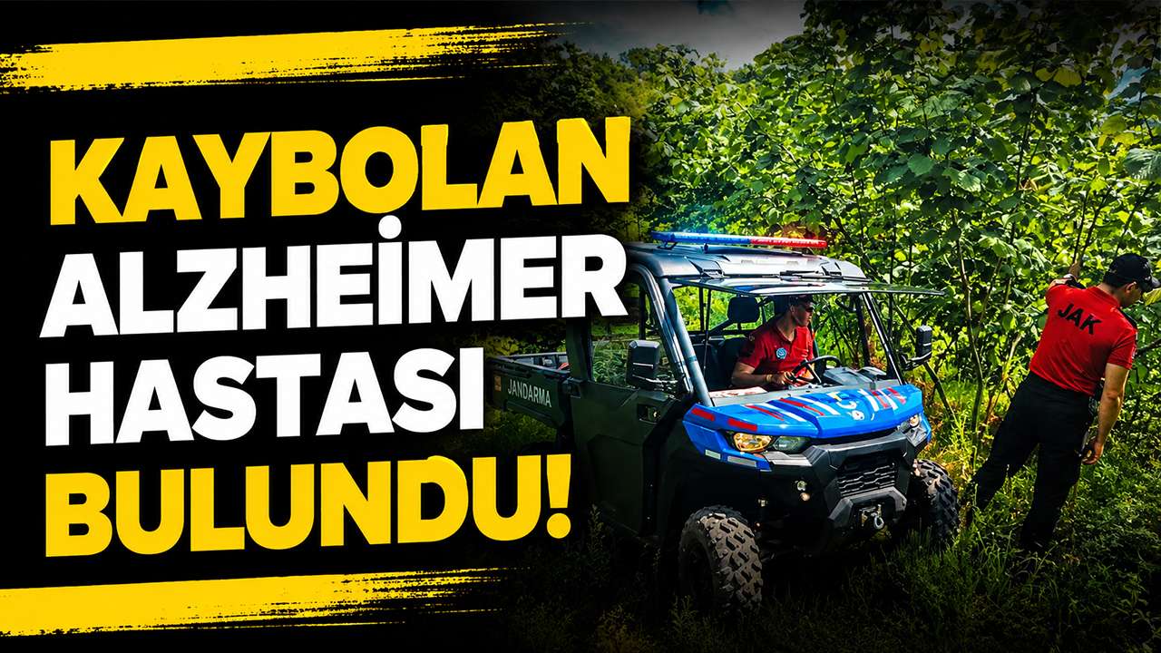 Kaybolan Alzheimer hastası bulundu