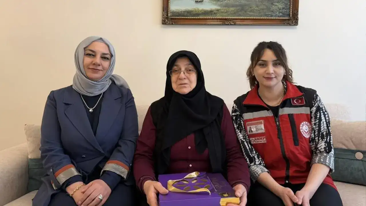 Bayburt’ta şehit aileleri ve gazilere bayram ziyareti