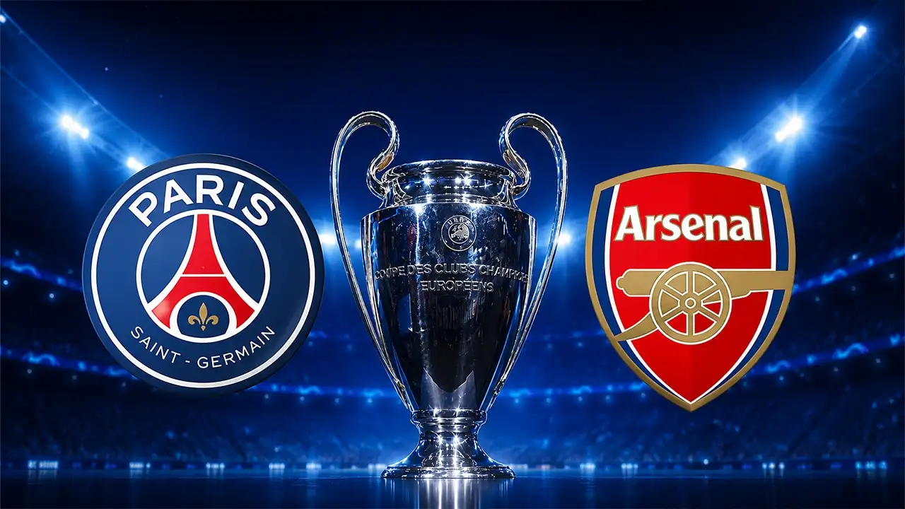Paris Saint-Germain ile Arsenal Şampiyonlar Ligi finalinde karşı karşıya