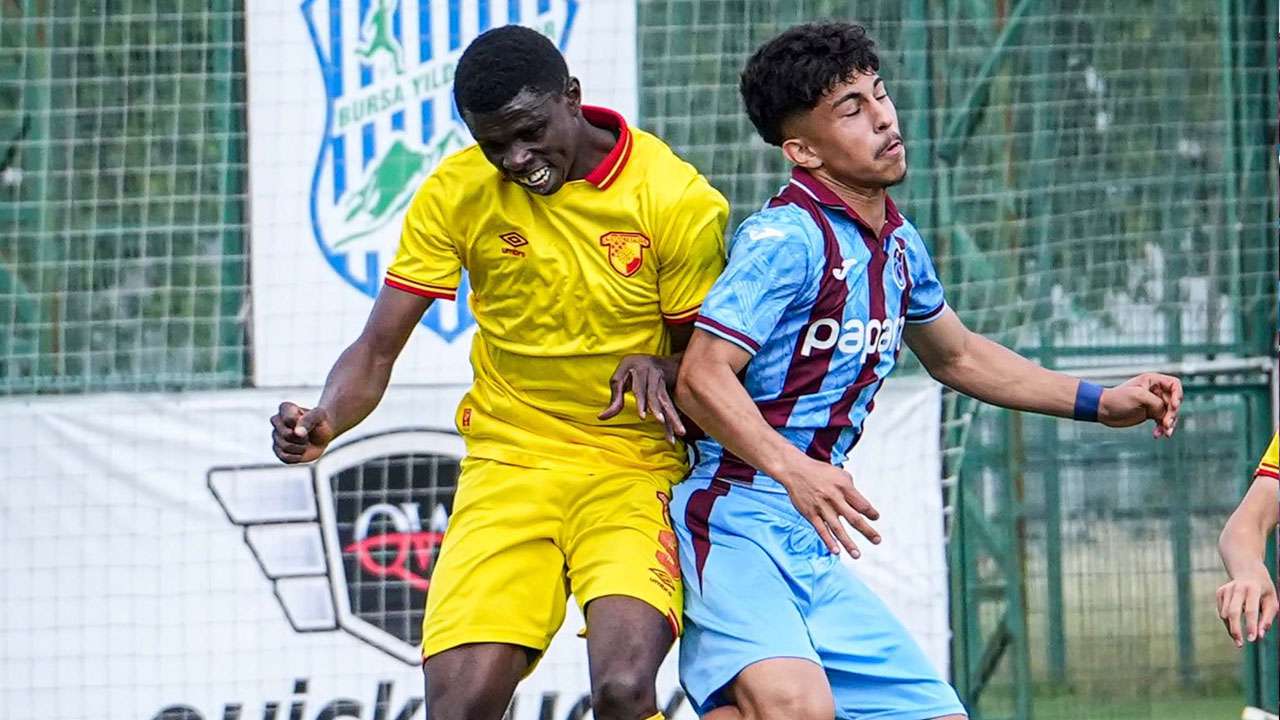 Trabzonspor U19 finalde kaybetti! Avrupa bileti Göztepe’nin oldu