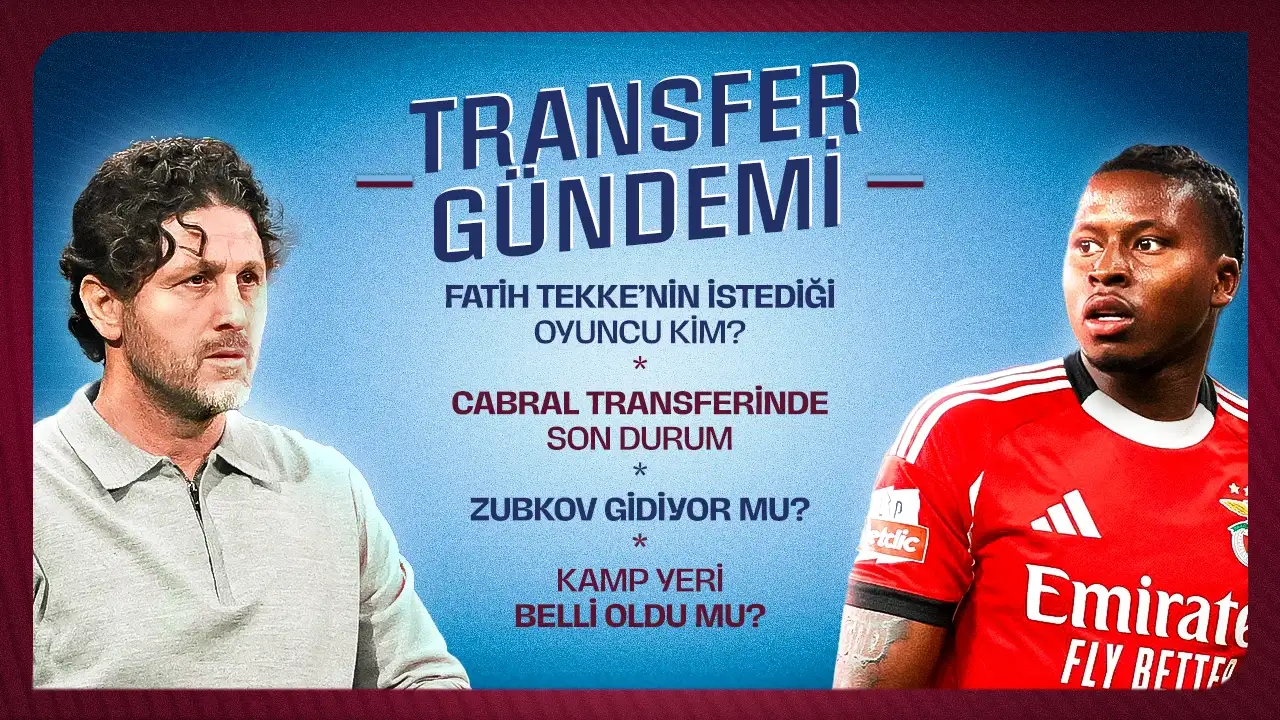 Trabzonspor'daki tüm gelişmeler Transfer Gündemi'nde: Saat 16:00'da Haber61TV'de