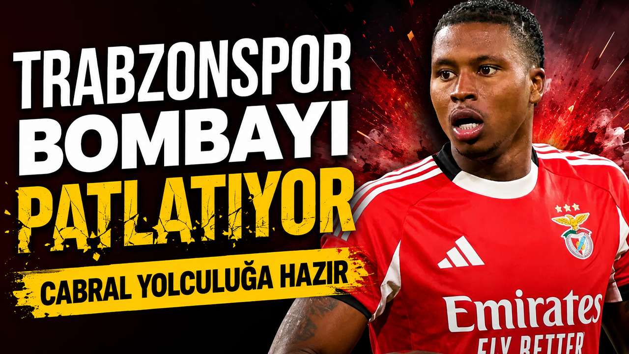 Trabzonspor bombayı patlatıyor! Cabral yolculuğa hazır