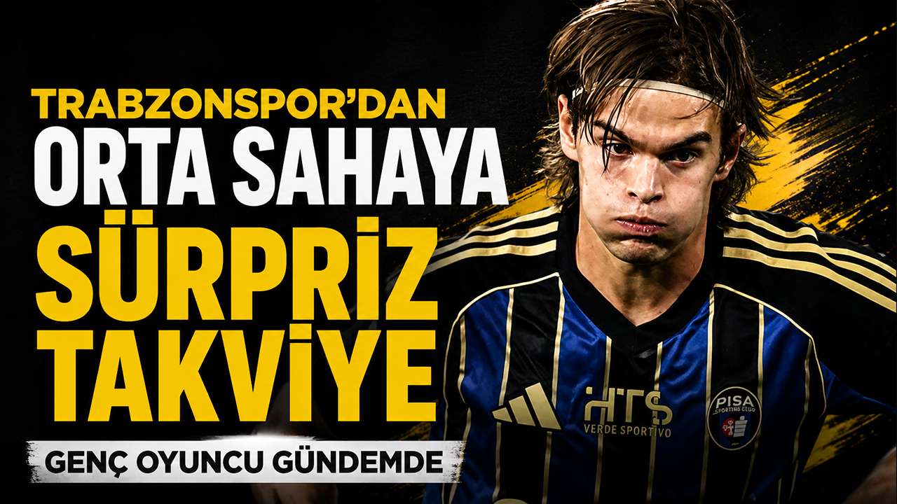 Trabzonspor'dan orta sahaya sürpriz takviye: Genç oyuncu gündemde