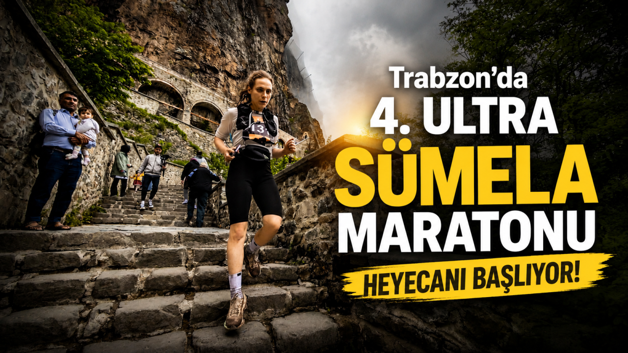 Trabzon’da 4. Ultra Sümela Maratonu heyecanı başlıyor