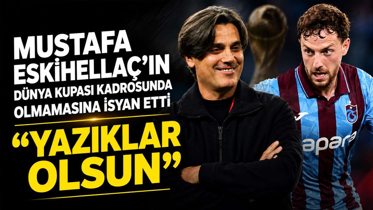 Mustafa Eskihellaç’ın Dünya Kupası kadrosunda olmamasına isyan etti “Yazıkları olsun”