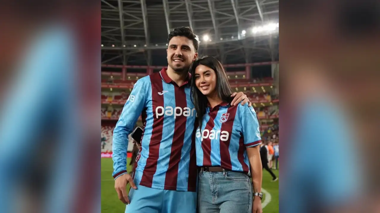 Ozan Tufan ve eşinden Minik Trabzonspor Taraftarına Anlamlı Jest