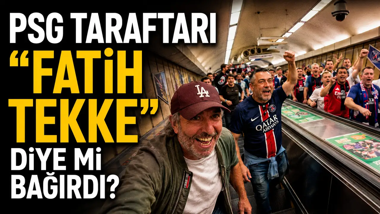 PSG taraftarı “Fatih tekke” diye mi bağırdı?