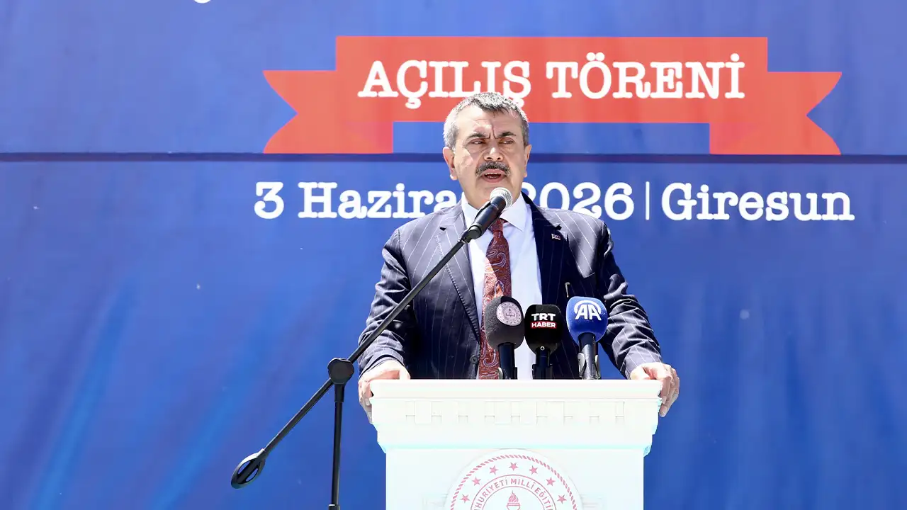 Giresun'da konuşan Bakan Tekin: "Eğitimde yapılanlar dünyada devrim olarak görülüyor"