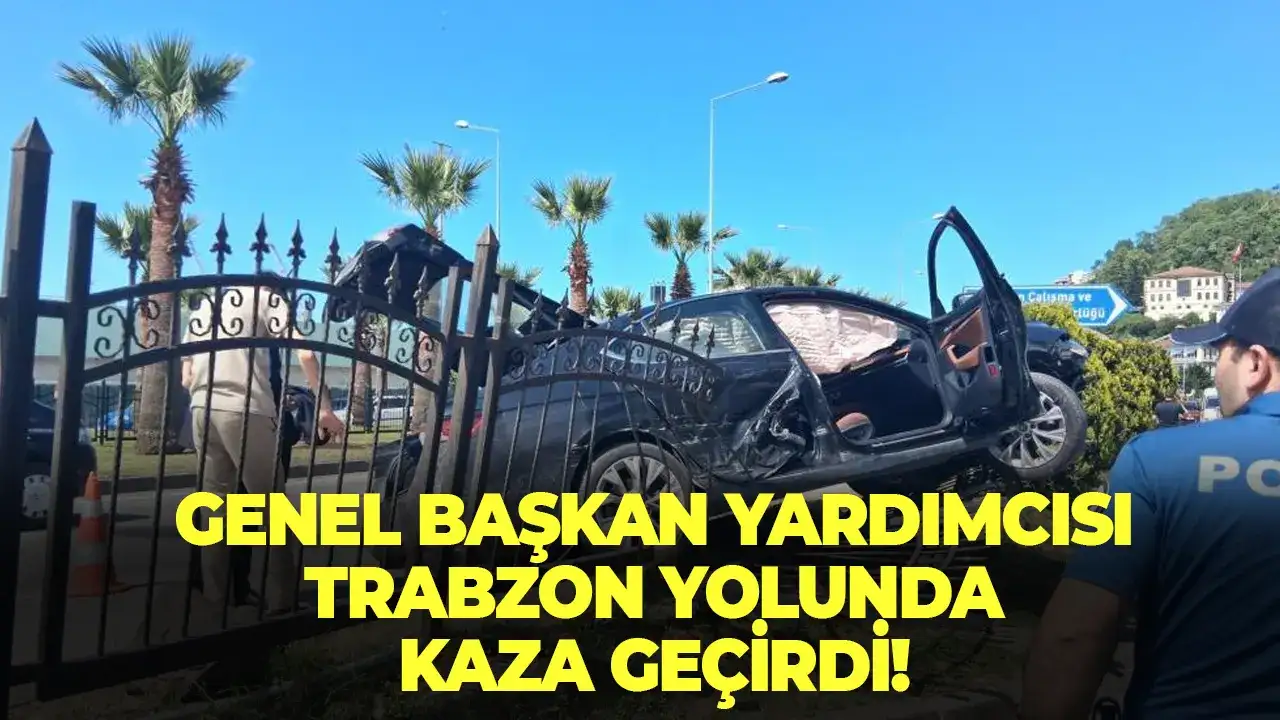Yeniden Refah Partisi Genel Başkan Yardımcısı kaza geçirdi!