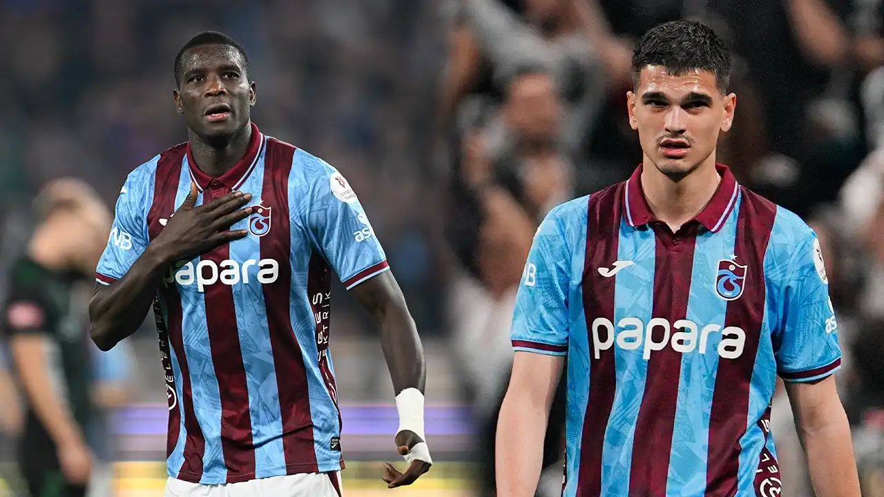 Trabzonsporlu futbolcular milli formayla gol sevinci yaşadı