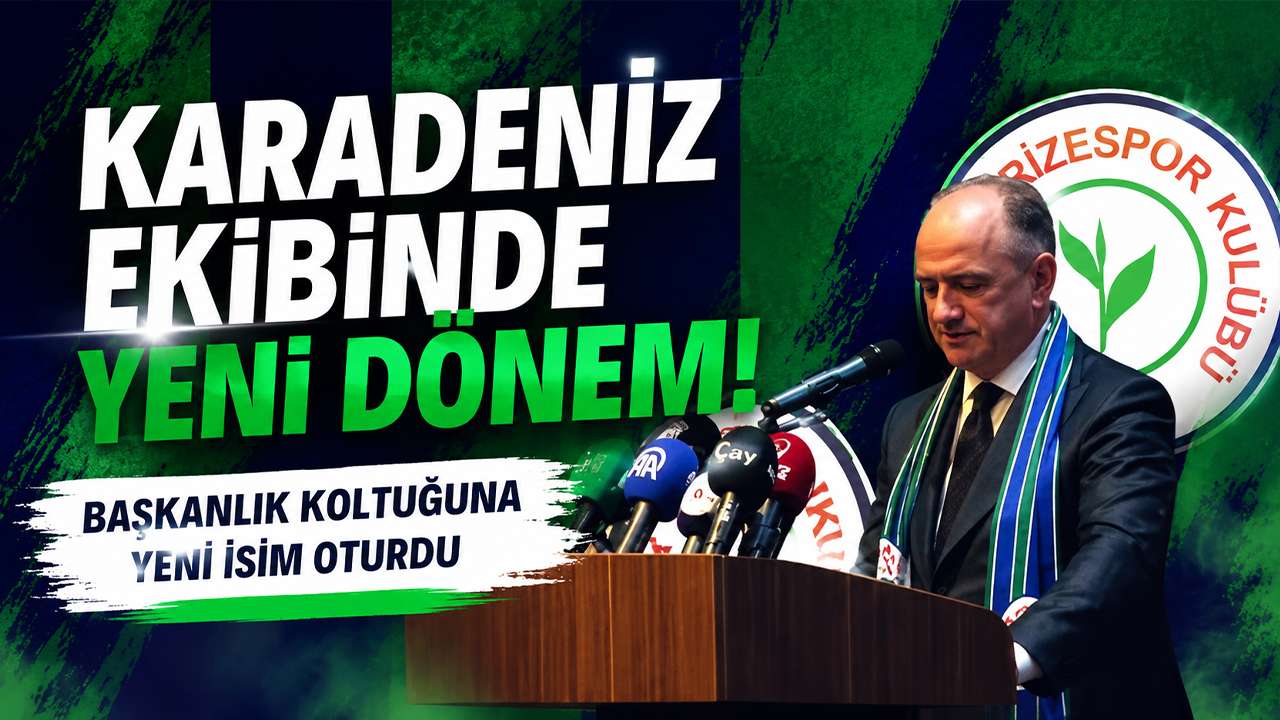 Çaykur Rizespor'da Ali Zeki Saruhan dönemi başladı!