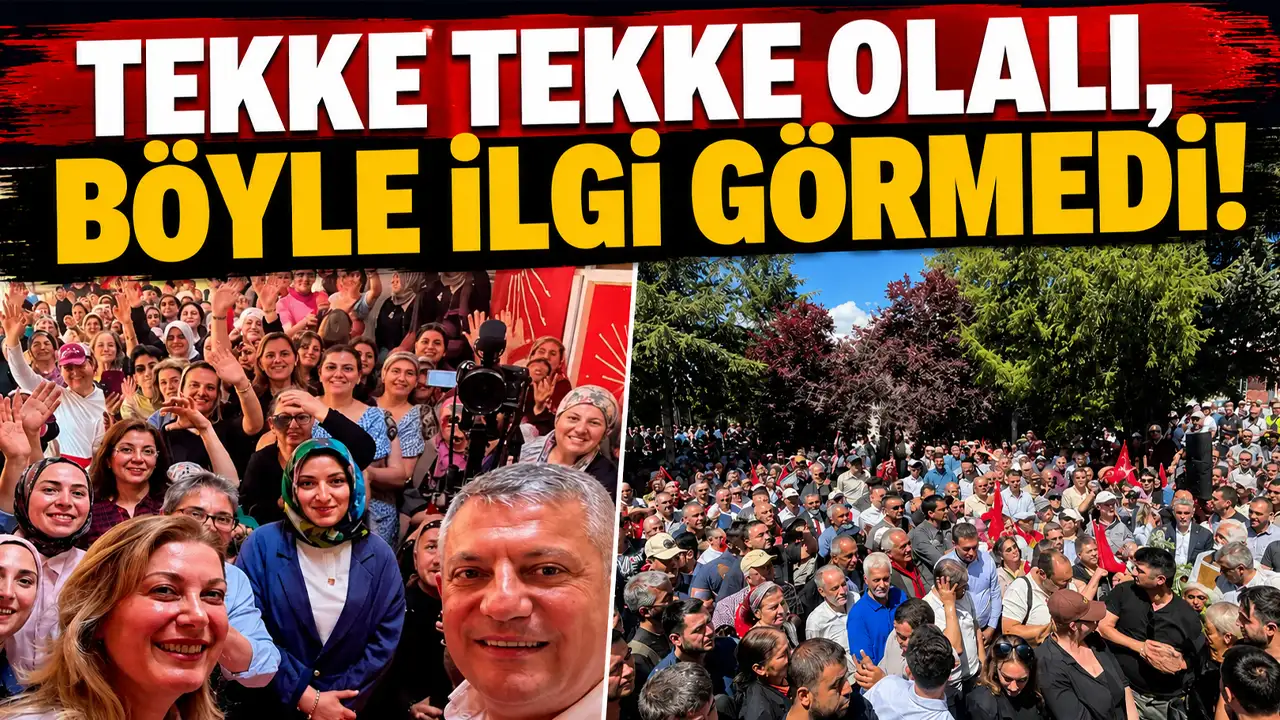 Tekke Tekke olalı, böyle ilgi görmedi!