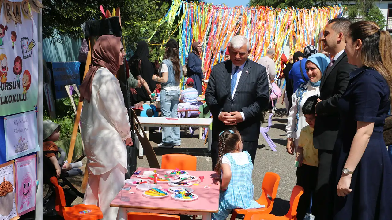 Of'ta miniklere özel şenlik düzenlendi