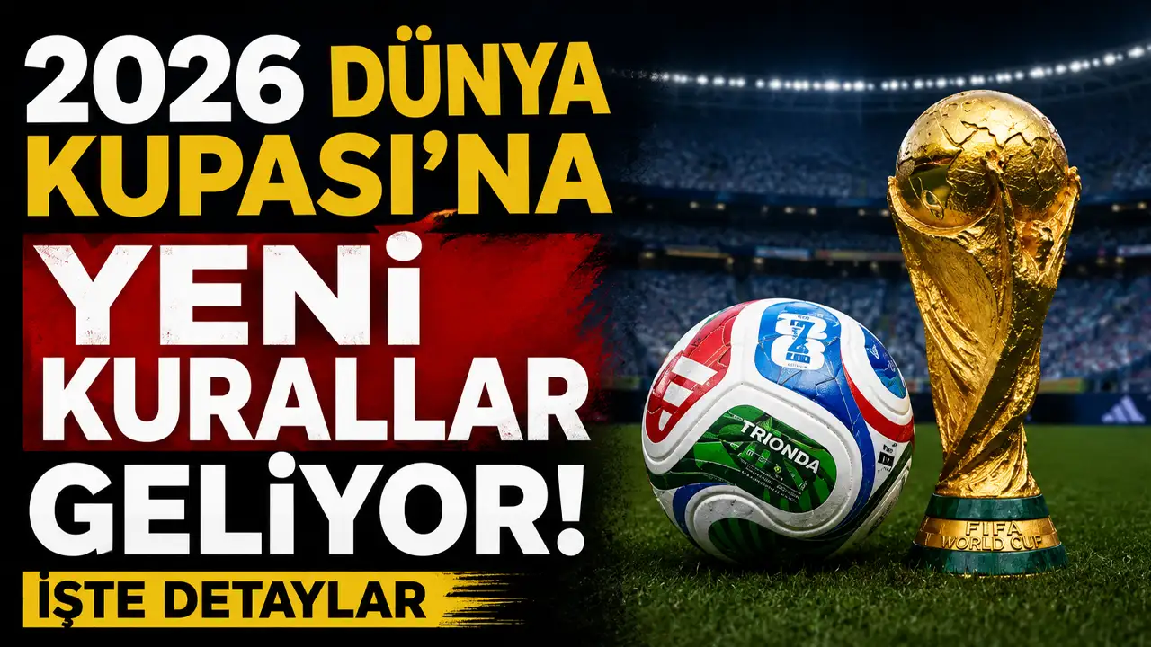 2026 Dünya Kupası'na yeni kurallar geliyor: İşte detaylar