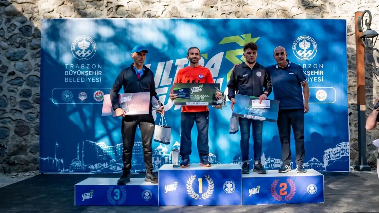 Ultra Sümela Maratonu’nda şampiyonlar belli oldu