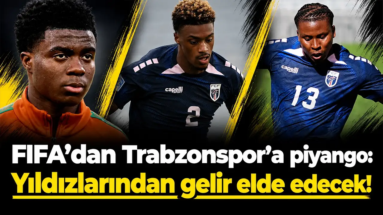 FİFA'dan Trabzonspor'a piyango: Yıldızlarından gelir elde ed