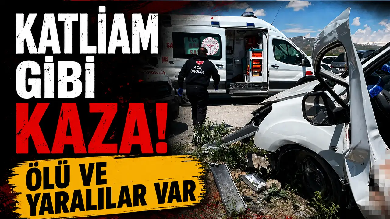 2 aracın çarpıştığı kazada acı tablo: 4 ölü, 2 yaralı