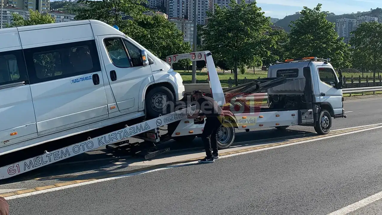 Trabzon’da muayenesiz dolmuş krizi! Yolcular yolda kaldı