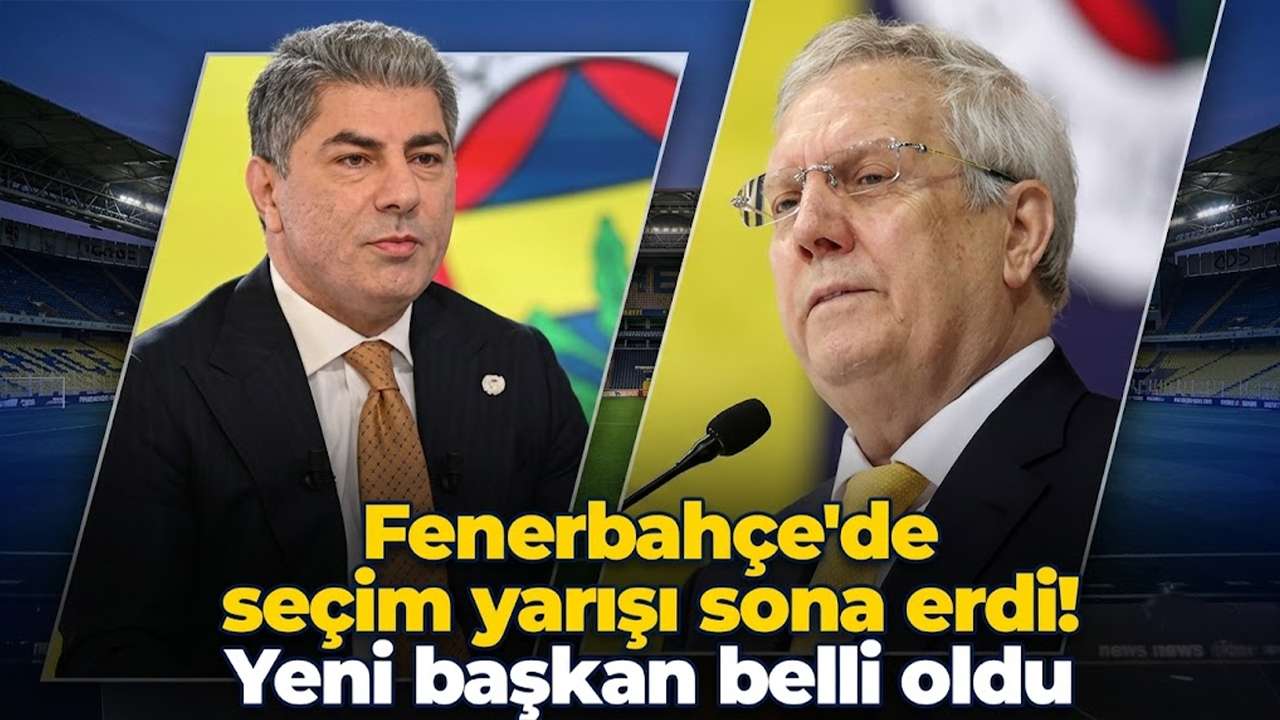 Fenerbahçe'de seçim yarışı sona erdi! Yeni başkan belli oldu