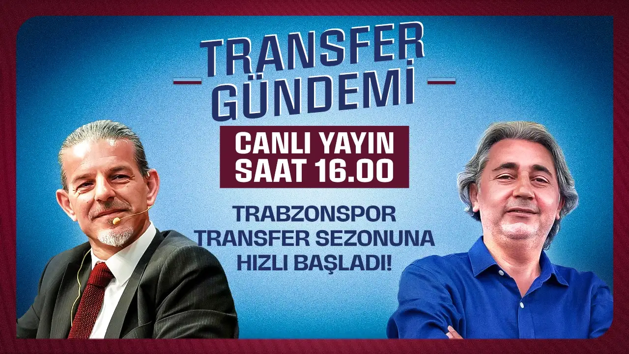 Trabzonspor'daki tüm gelişmeler Transfer Gündemi'nde: Saat 16:00'da Haber61TV'de
