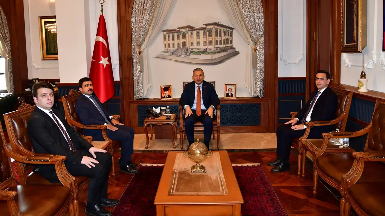 Trabzon'da görev süresi sona eren kaymakamlara veda