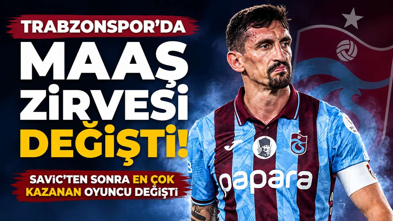 Trabzonspor’da maaş zirvesi değişti! Savic’ten son