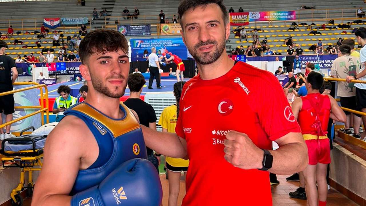 Trabzonlu sporcu İtalya’yı salladı! Altın madalyanın yeni shibi oldu