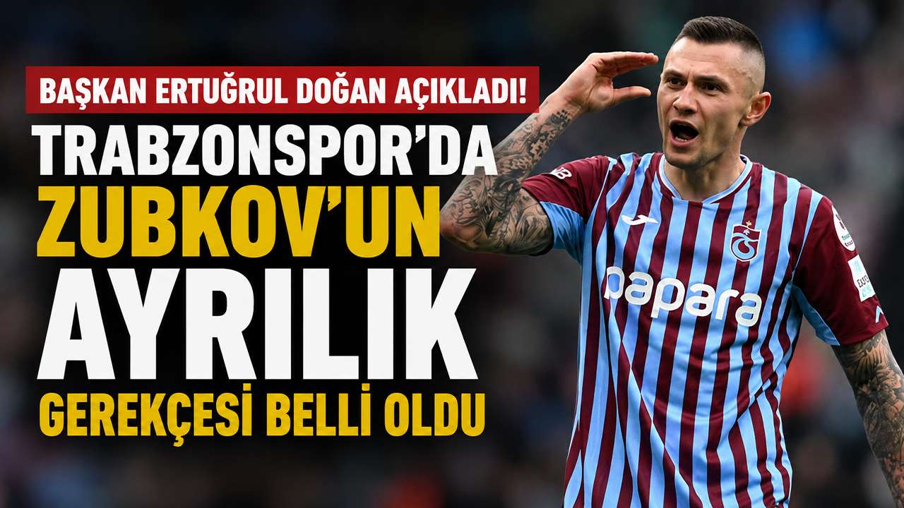 Başkan Ertuğrul Doğan açıkladı! Trabzonspor’da Zub