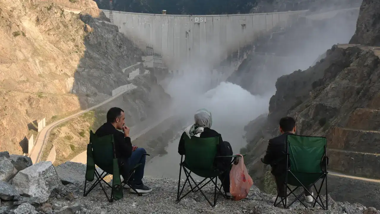 Artvin Deriner Barajı’nda 2019’dan sonra bir ilk yaşandı