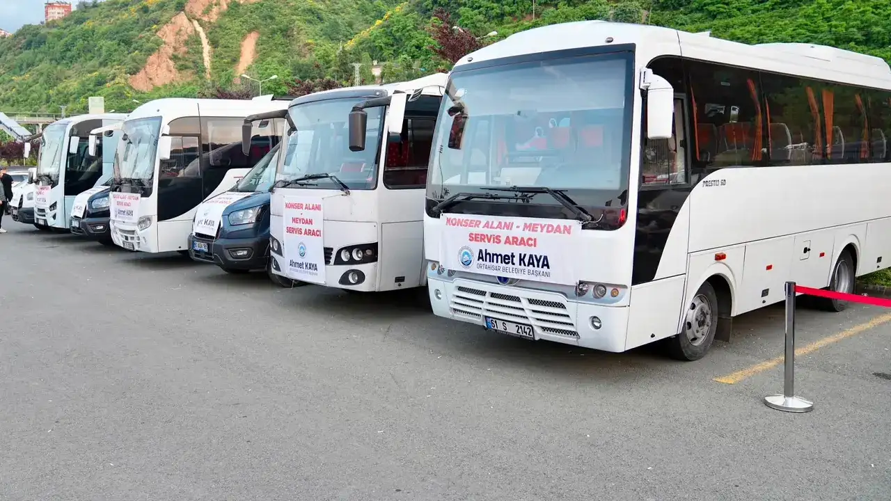 Trabzon’da konser sonrası ulaşım mağduriyetine Ortahisar Belediyesi el attı