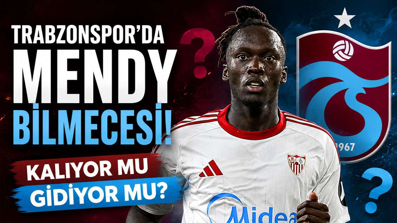 Trabzonspor'da Mendy bilmecesi! Kalıyor mu gidiyor mu?