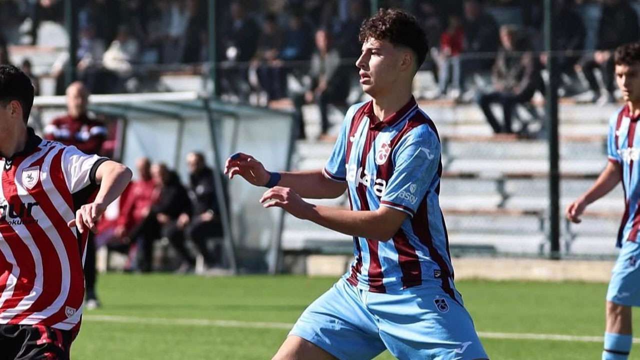 Trabzonspor’da genç yetenek Mustafa Kuzey Akçay heyecanı! U16’dan A Takıma