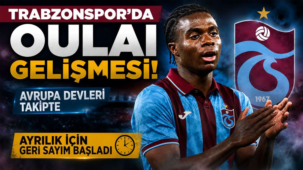 Trabzonspor’da Oulai gelişmesi! Avrupa devleri takipte, ayrılık için geri sayım başladı