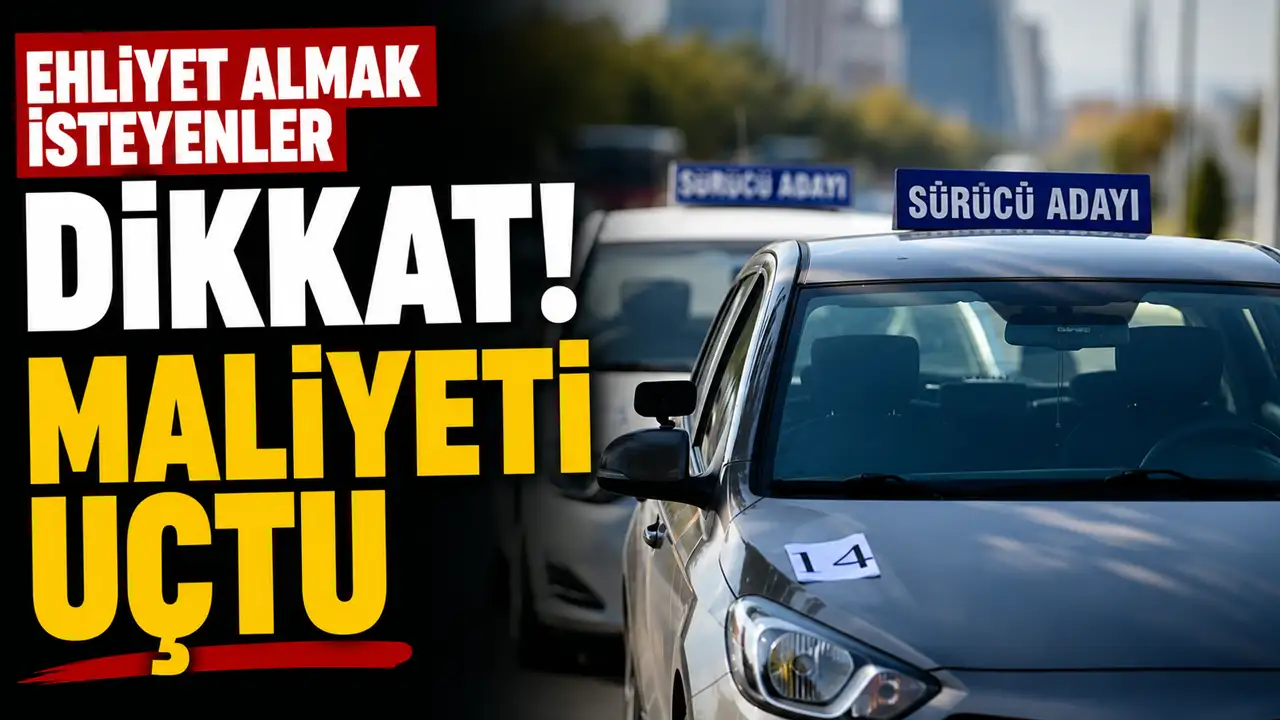 Ehliyet almak isteyenler dikkat! Maliyeti uçtu
