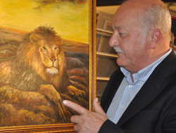 Başkan Şener resim sergisinde