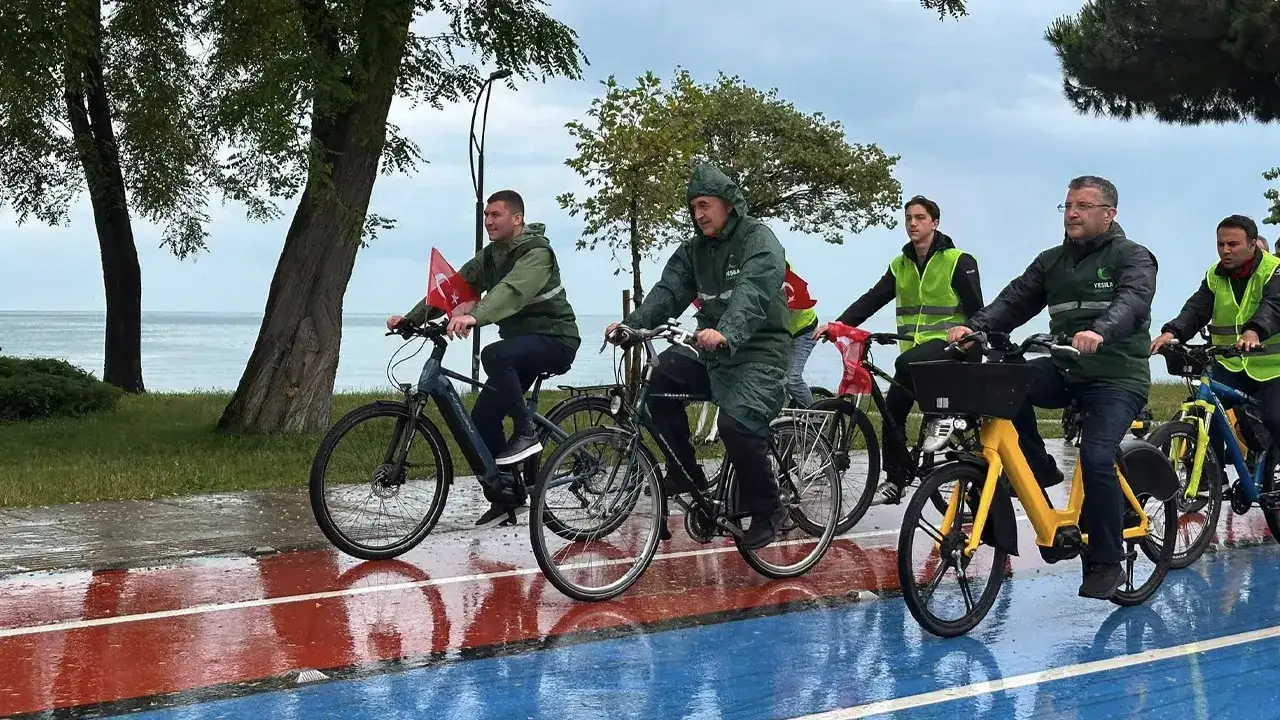 Karadeniz’de Yeşilay Bisiklet Turu coşkusu