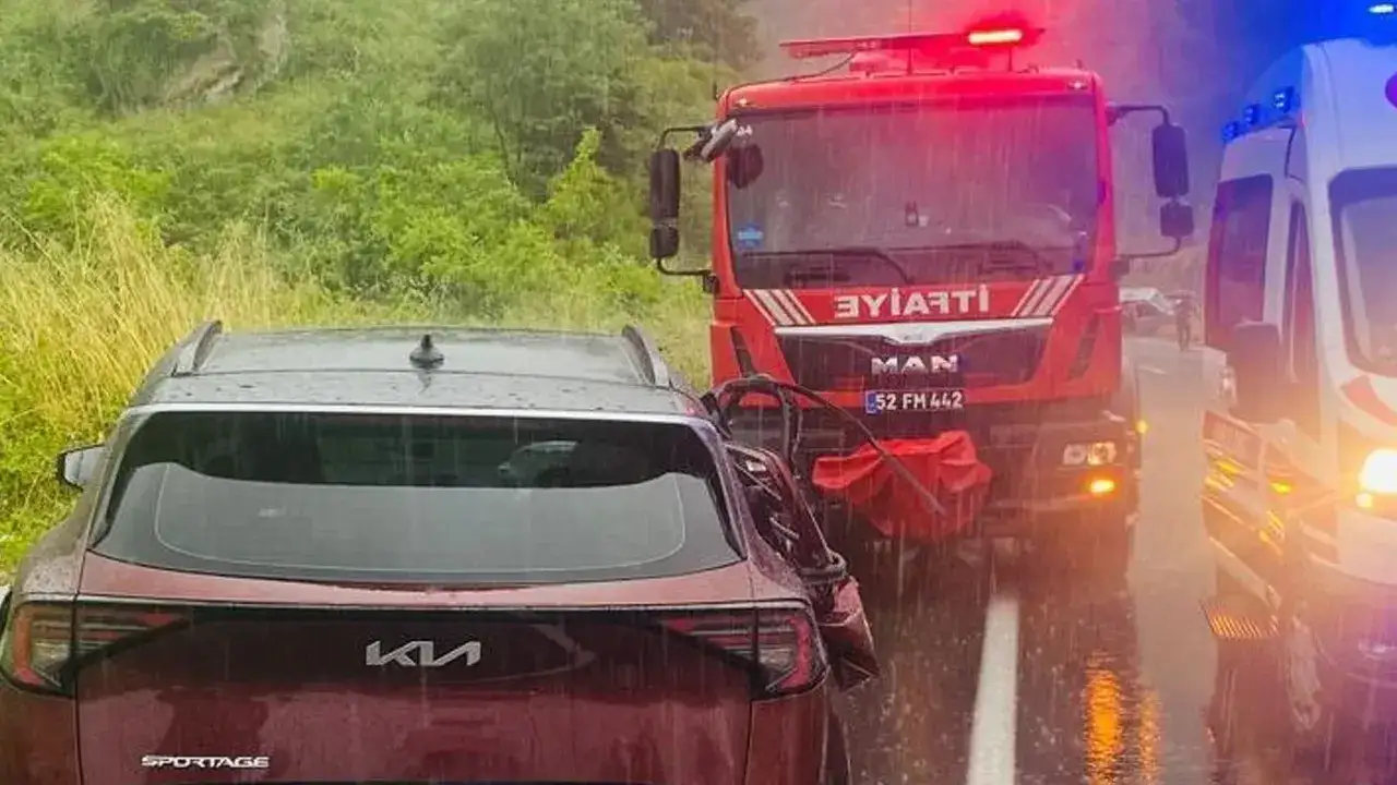 Ordu’da zincirleme kaza! 6 kişi yaralandı