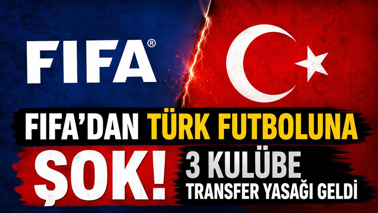 FIFA’dan Türk futboluna şok! 3 kulübe transfer yasağı geldi