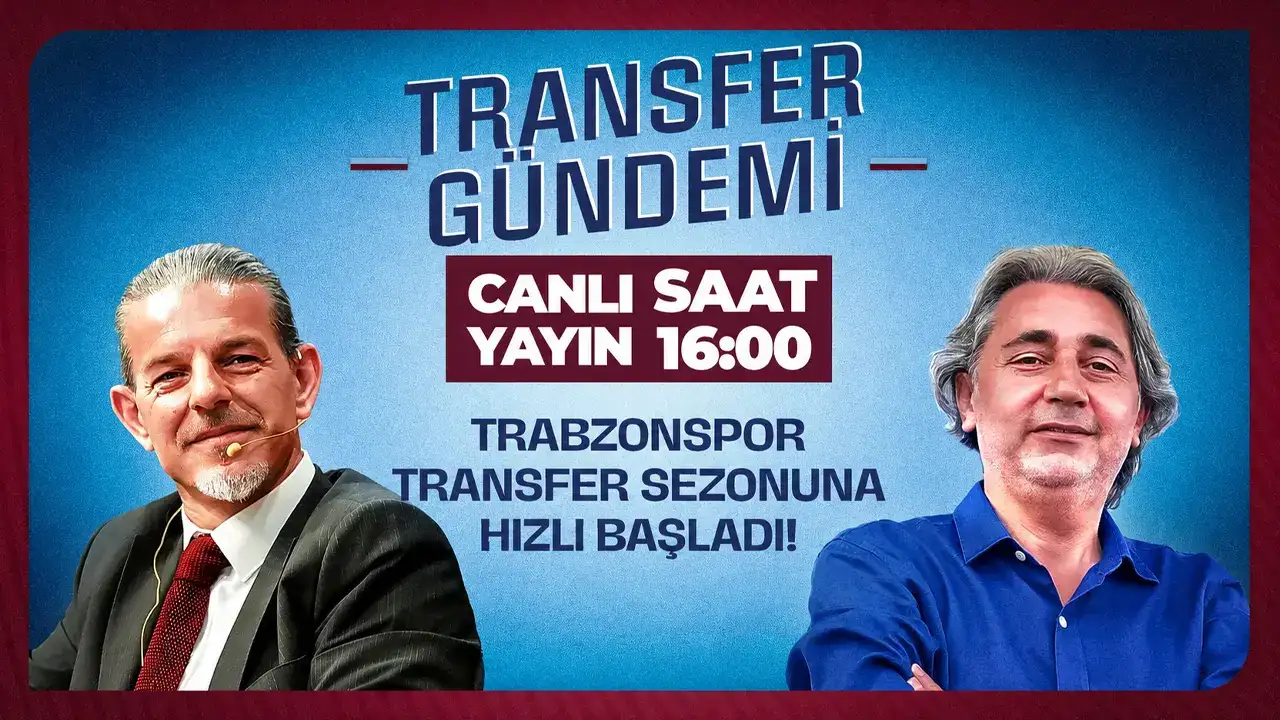 Trabzonspor'daki tüm gelişmeler Transfer Gündemi'nde: Saat 16:00'da Haber61TV'de