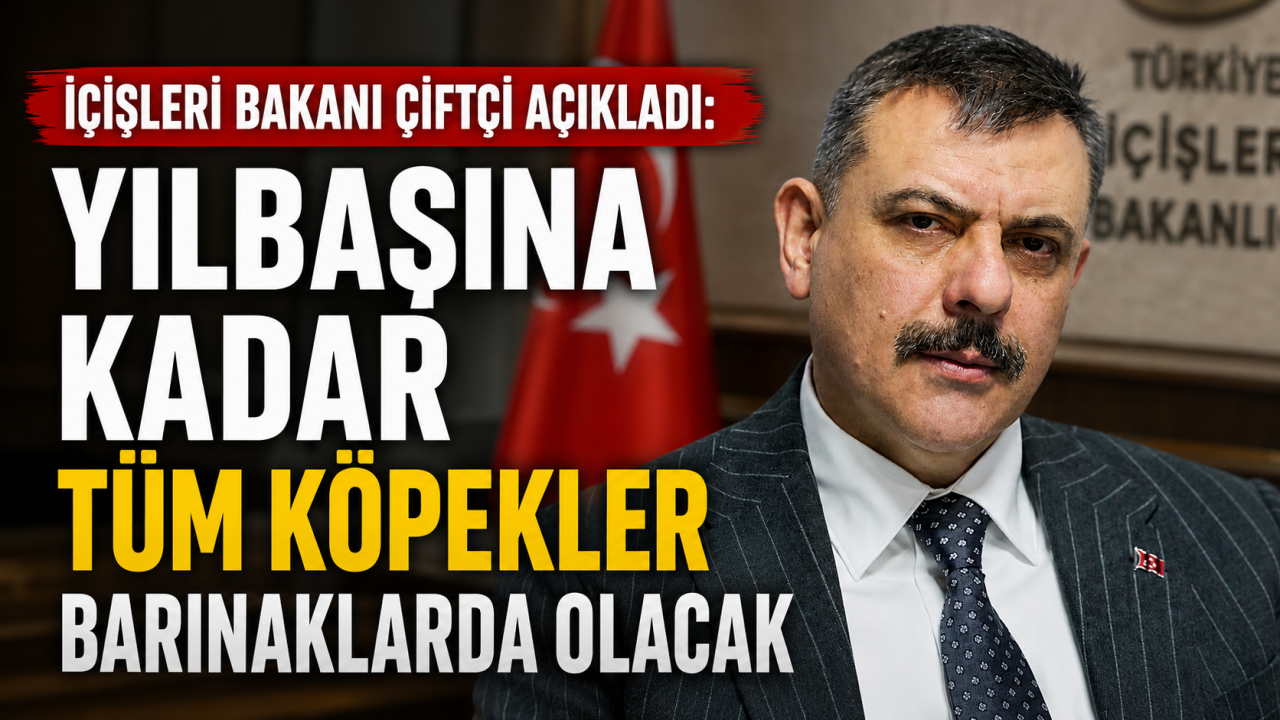 İçişleri Bakanı Çiftçi açıkladı: 