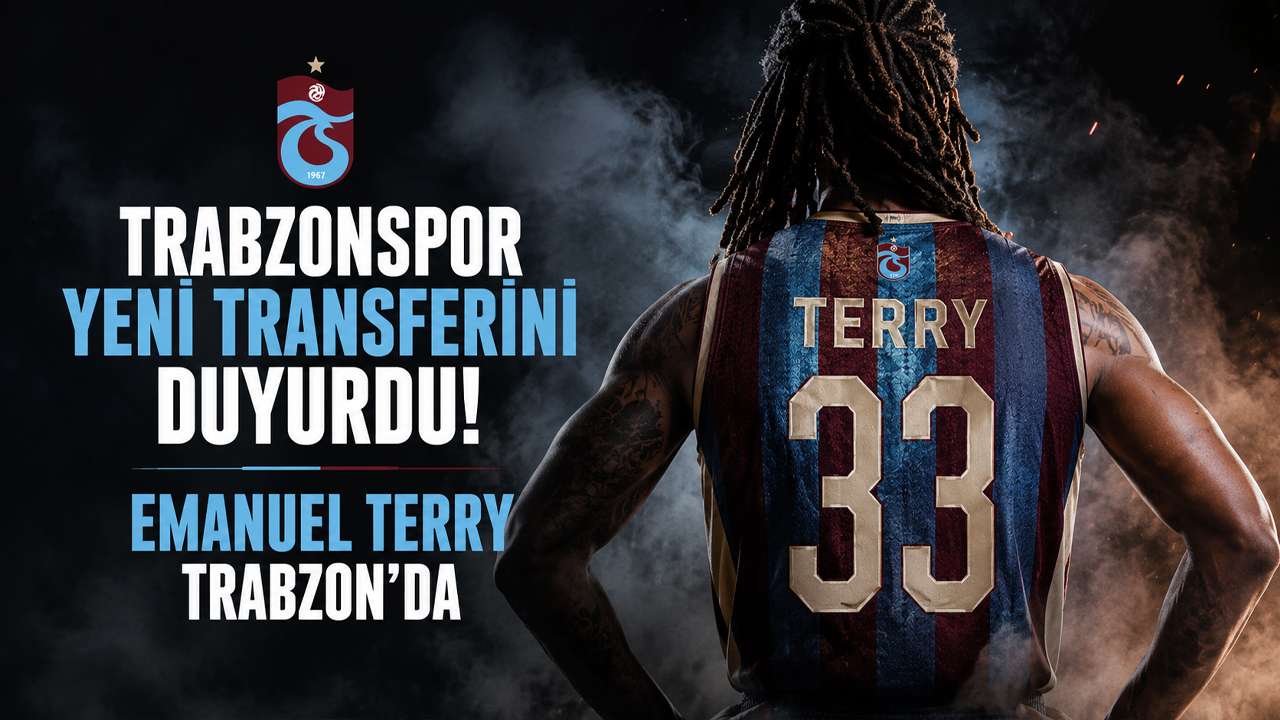 Trabzonspor yeni transferini duyurdu! Emanuel Terry Trabzon'da