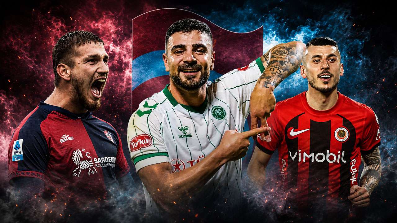 Trabzonspor'da üç cepheli takas operasyonu! Yönetim düğmeye bastı