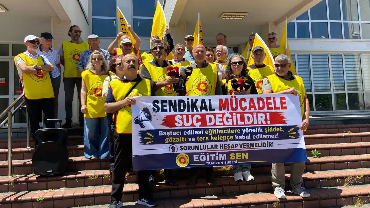 Eğitim Sen Trabzon’dan Ankara’daki müdahaleye tepki: “Eğitim emekçileri susmayacak”
