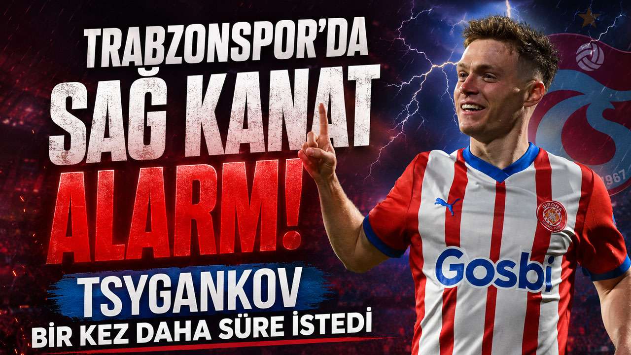 Trabzonspor'da sağ kanat alarmı! Tsygankov bir kez daha süre istedi
