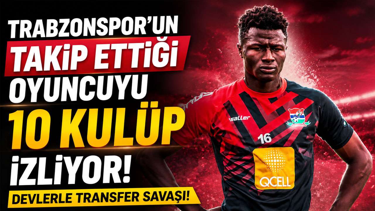 Trabzonspor’un takip ettiği oyuncuyu 10 kulüp izliyor! Devlerle transfer savaşı!
