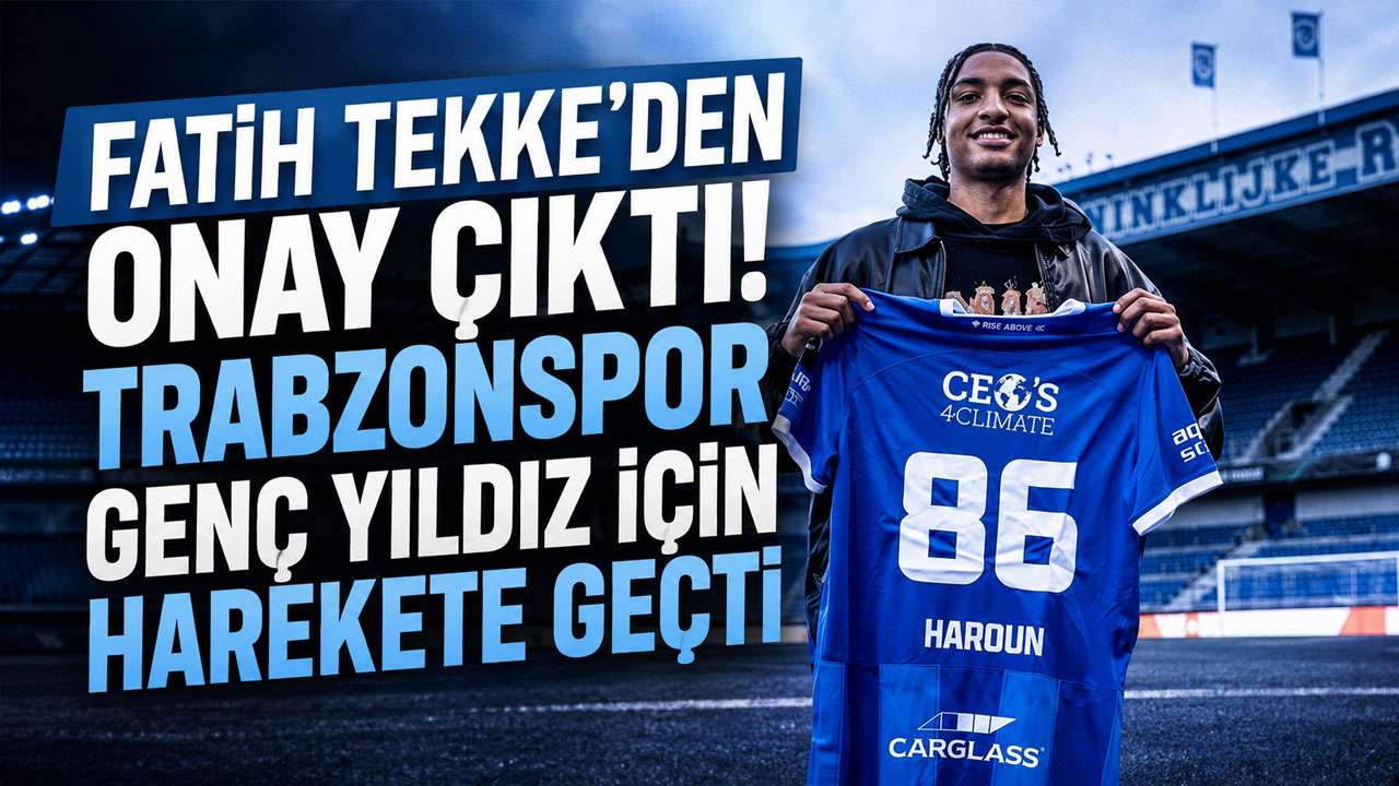 Fatih Tekke'den onay çıktı! Trabzonspor genç yıldız için harekete geçti