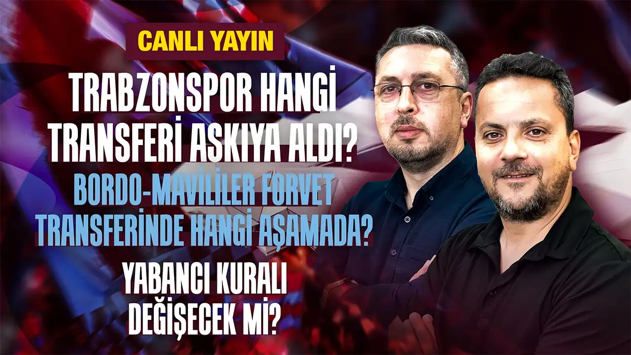 Trabzonspor gündeminin konuşulduğu Saha Kenarı programı Haber61TV'de