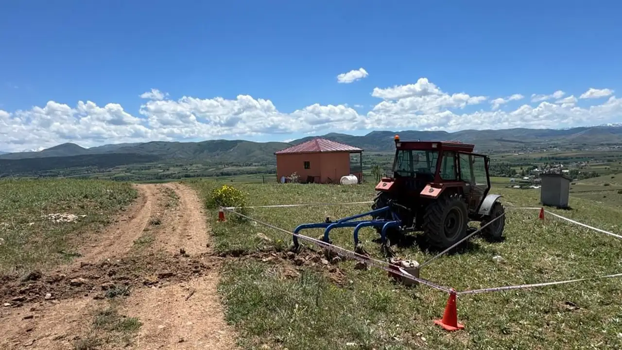Gümüşhane'de korkunç olay! Traktörde ölü bulundu