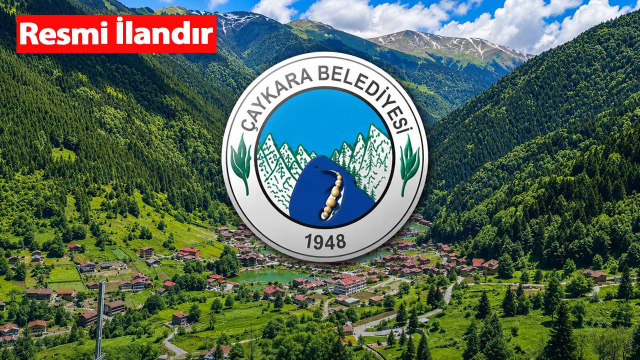 Çaykara Belediyesi Taşınmaz Mal satışı Yapacak