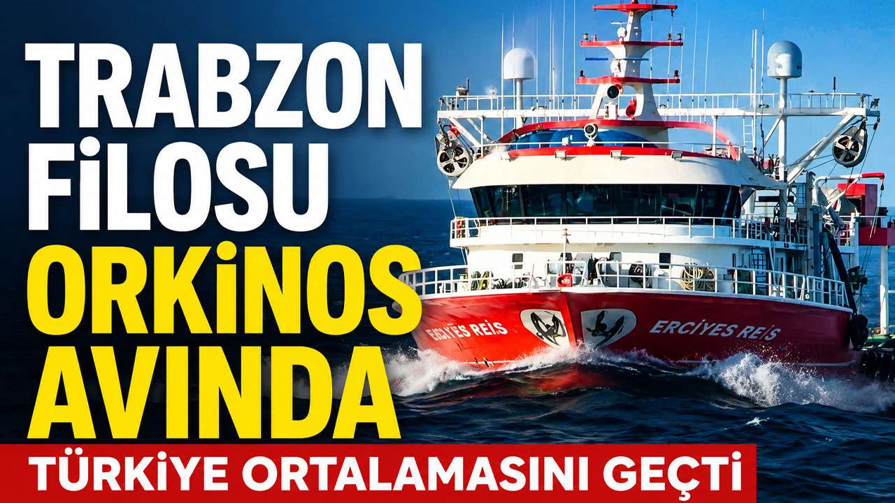 Trabzon filosu orkinos avında Türkiye ortalamasını geçti